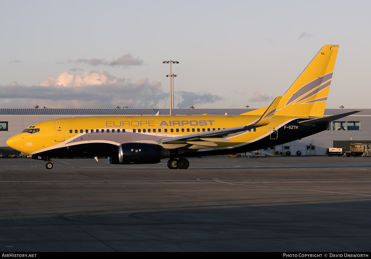 Aircraft Photo of F-GZTH | Boeing 737-73S | Europe Airpost | AirHistory.net #64702