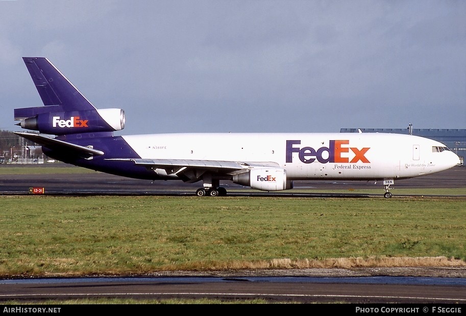 Aircraft Photo of N388FE | McDonnell Douglas DC-10-10(F) | Fedex - Federal Express | AirHistory.net #64712