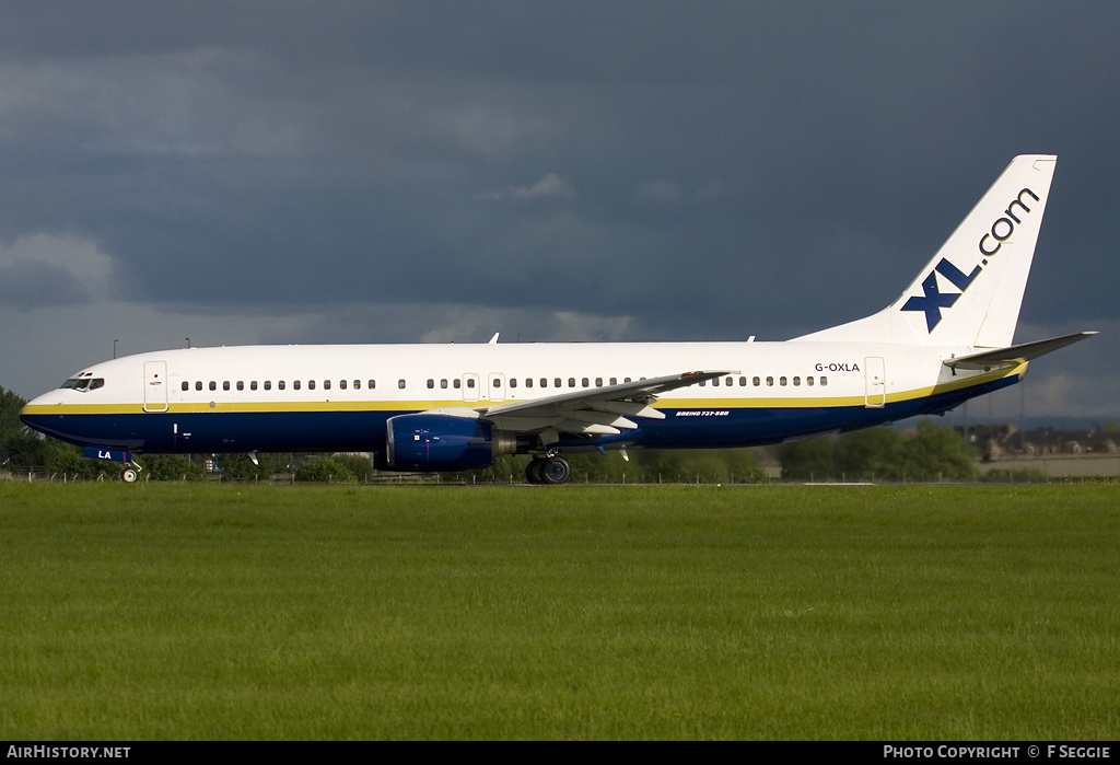 Aircraft Photo of G-OXLA | Boeing 737-81Q | Excel Airways | AirHistory.net #64730