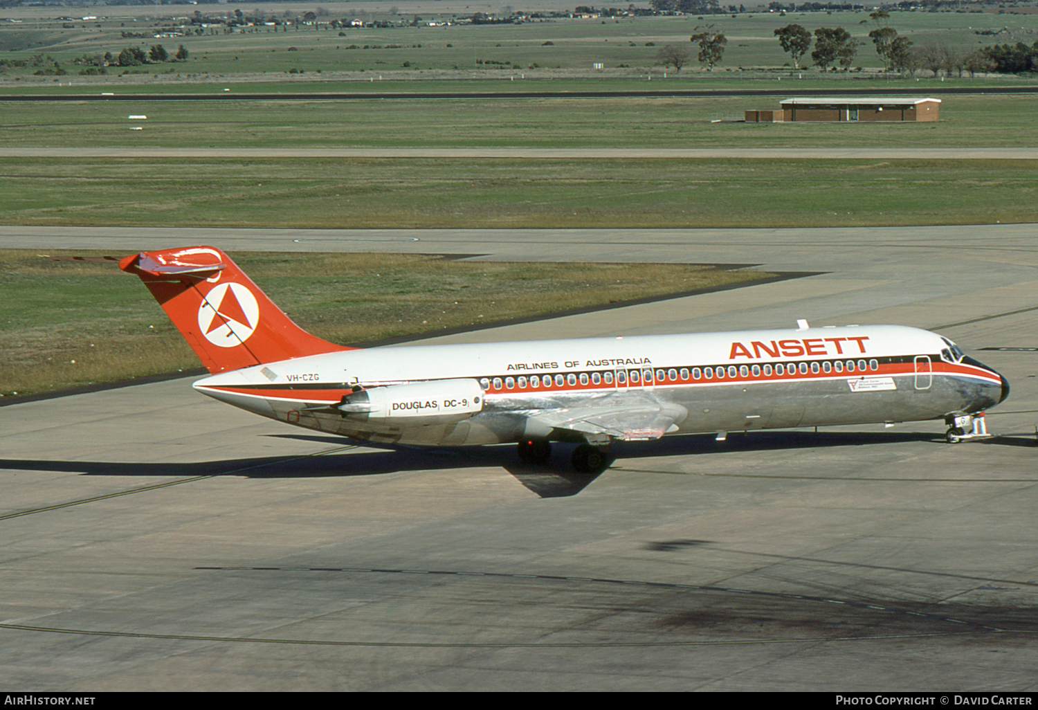 Aircraft Photo of VH-CZG | McDonnell Douglas DC-9-31 | Ansett Airlines of Australia | AirHistory.net #64732
