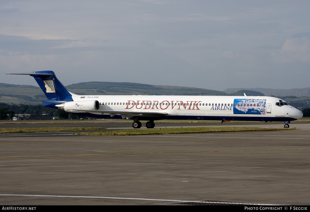 Aircraft Photo of 9A-CDB | McDonnell Douglas MD-83 (DC-9-83) | Dubrovnik Airline | AirHistory.net #64738