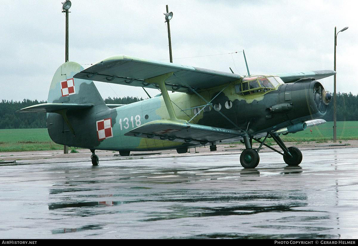 Aircraft Photo of 1318 | Antonov An-2T | Poland - Air Force | AirHistory.net #64764