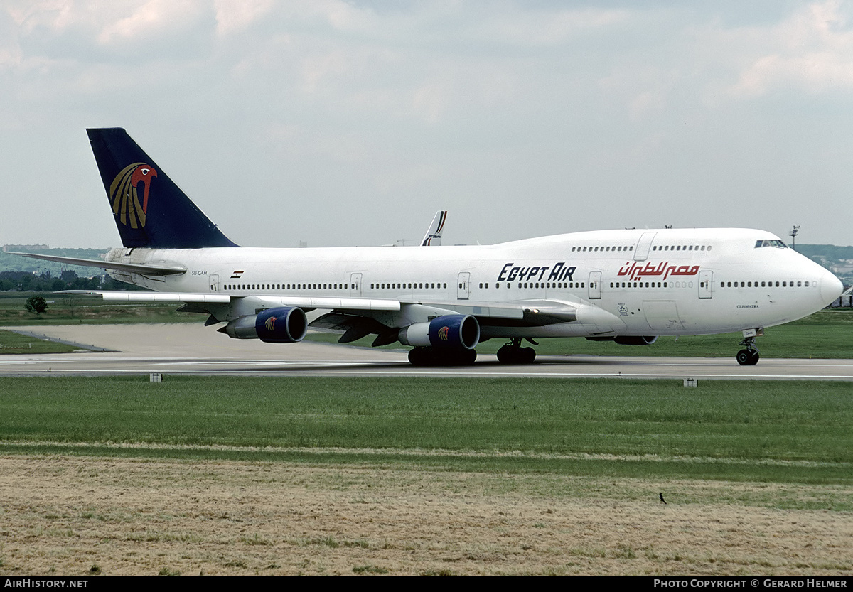 Aircraft Photo of SU-GAM | Boeing 747-366M | EgyptAir | AirHistory.net #64784