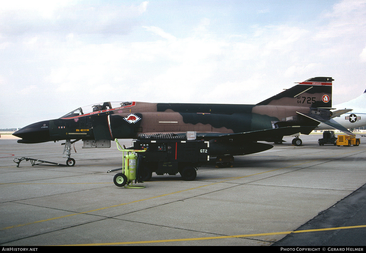 Aircraft Photo of 64-0725 | McDonnell F-4C Phantom II | USA - Air Force | AirHistory.net #64789
