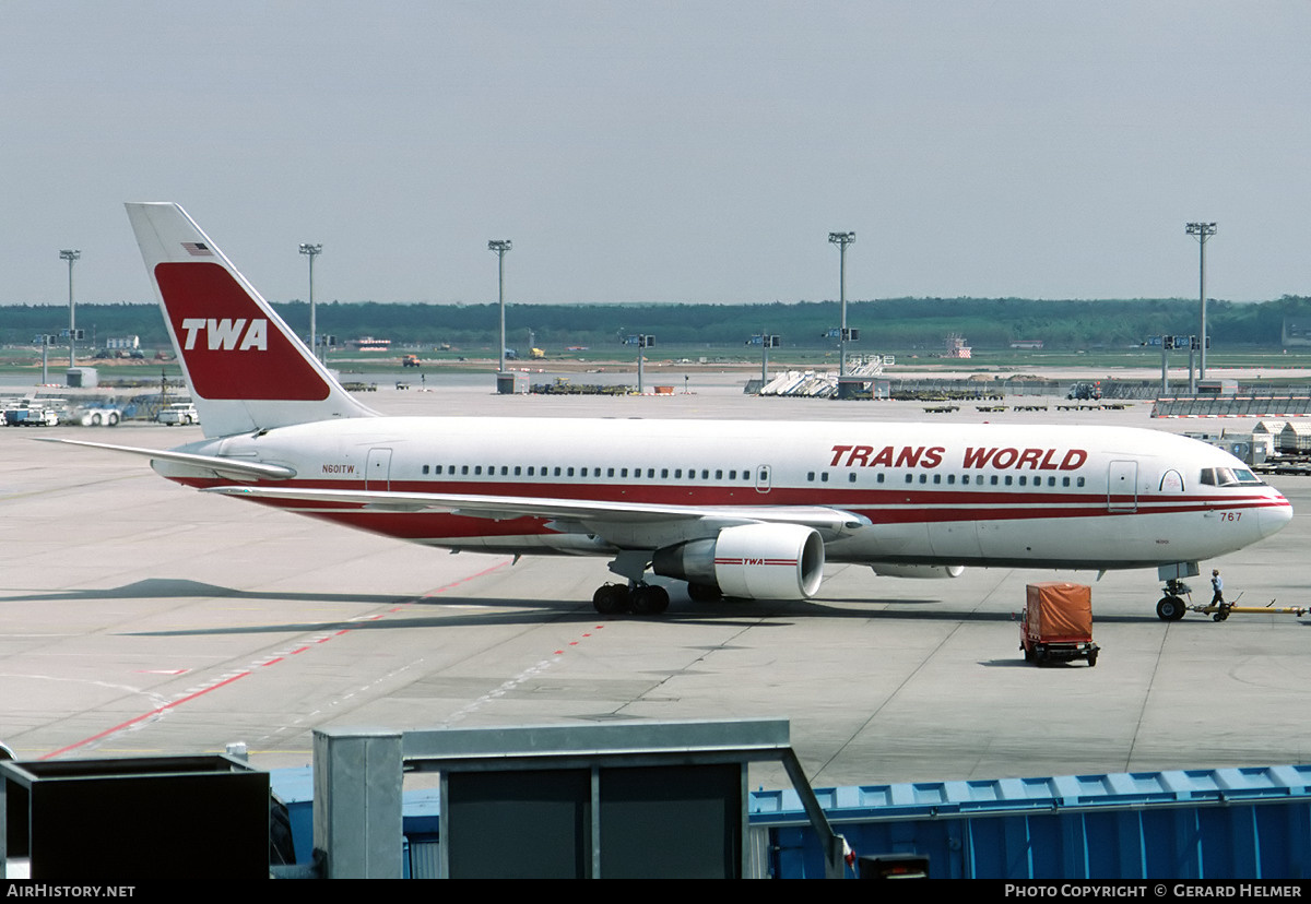 Aircraft Photo of N601TW | Boeing 767-231(ER) | Trans World Airlines - TWA | AirHistory.net #64800