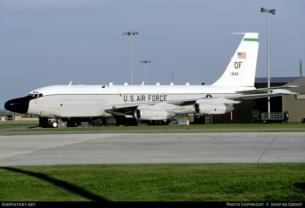 Aircraft Photo of 64-14846 / AF64-846 | Boeing RC-135V | USA - Air Force | AirHistory.net #64825