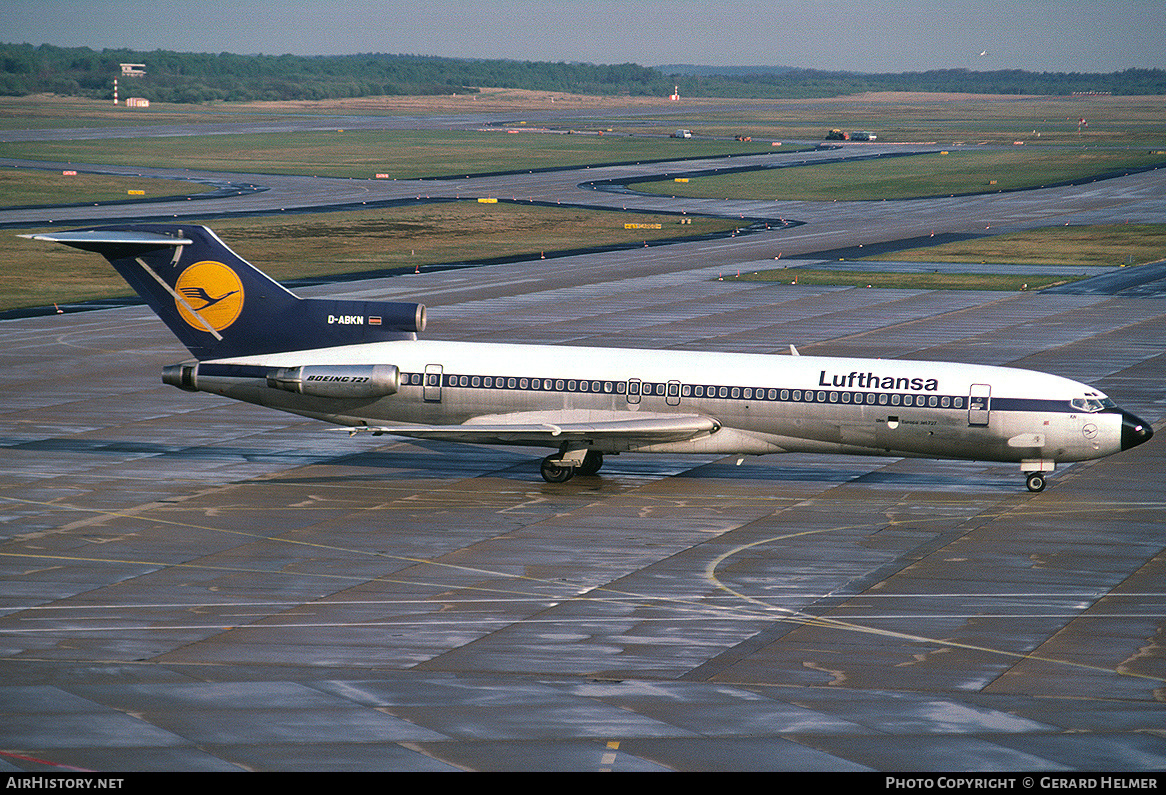Aircraft Photo of D-ABKN | Boeing 727-230/Adv | Lufthansa | AirHistory.net #64831