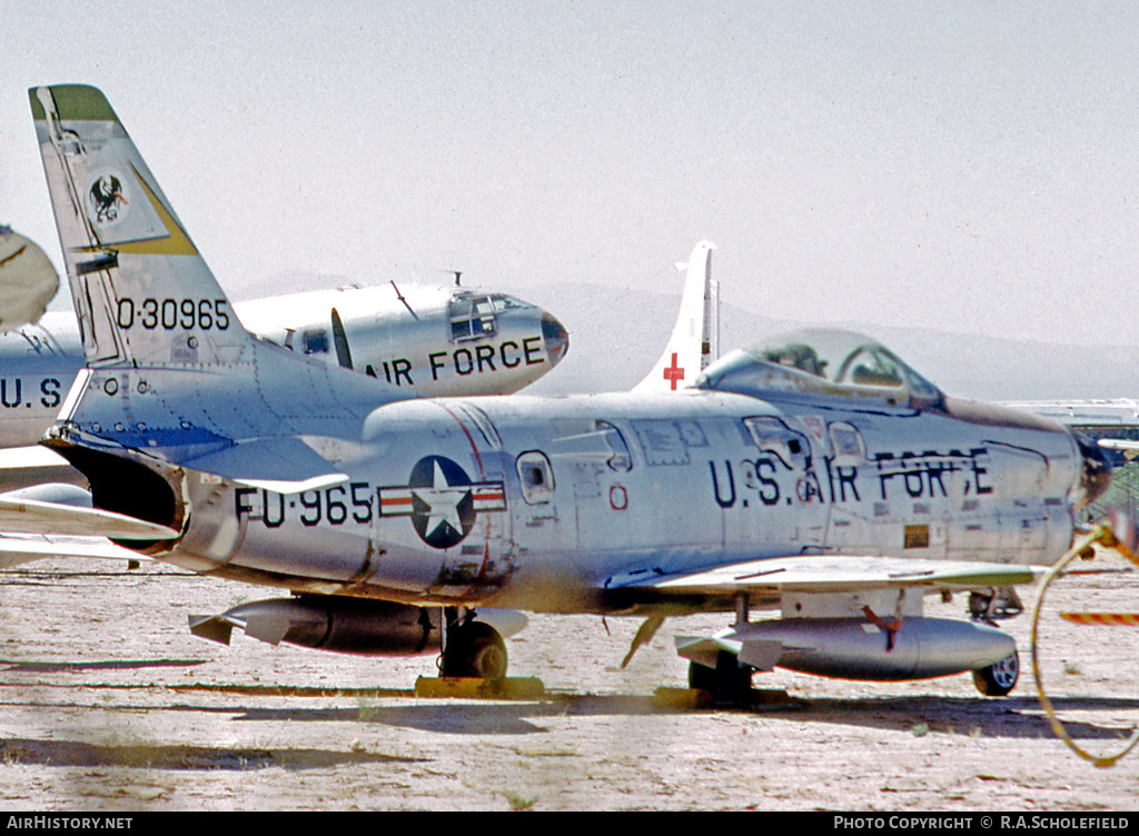 Aircraft Photo of 53-965 / 0-30965 | North American F-86L Sabre | USA - Air Force | AirHistory.net #64837