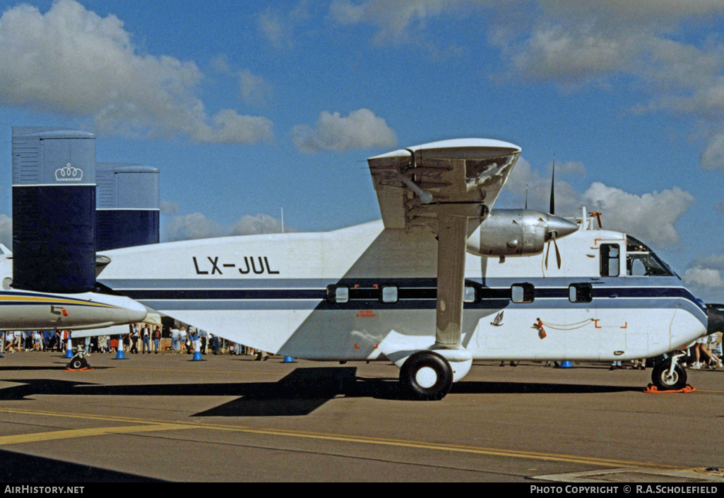 Aircraft Photo of LX-JUL | Short SC.7 Skyvan 3M-400 | AirHistory.net #64838