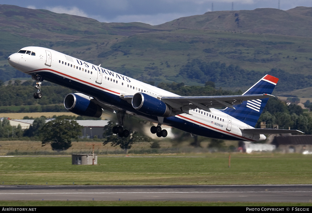 Aircraft Photo of N205UW | Boeing 757-23N | US Airways | AirHistory.net #64844