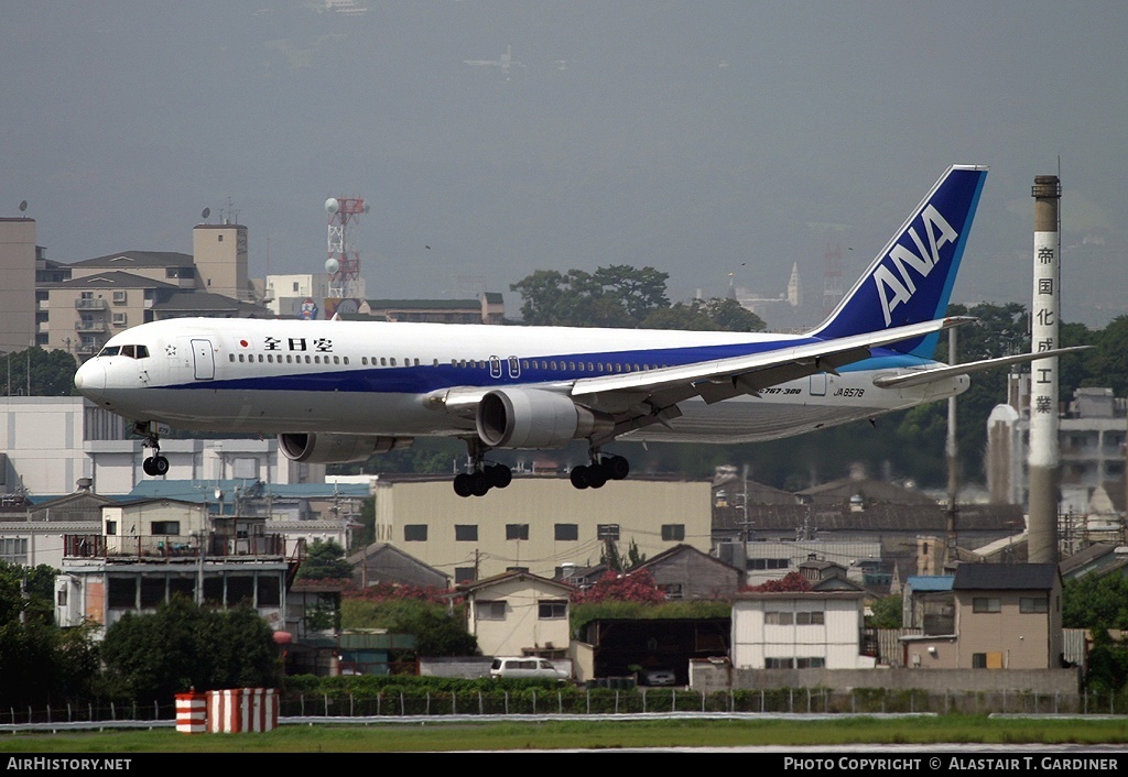 Aircraft Photo of JA8578 | Boeing 767-381 | All Nippon Airways - ANA | AirHistory.net #64850