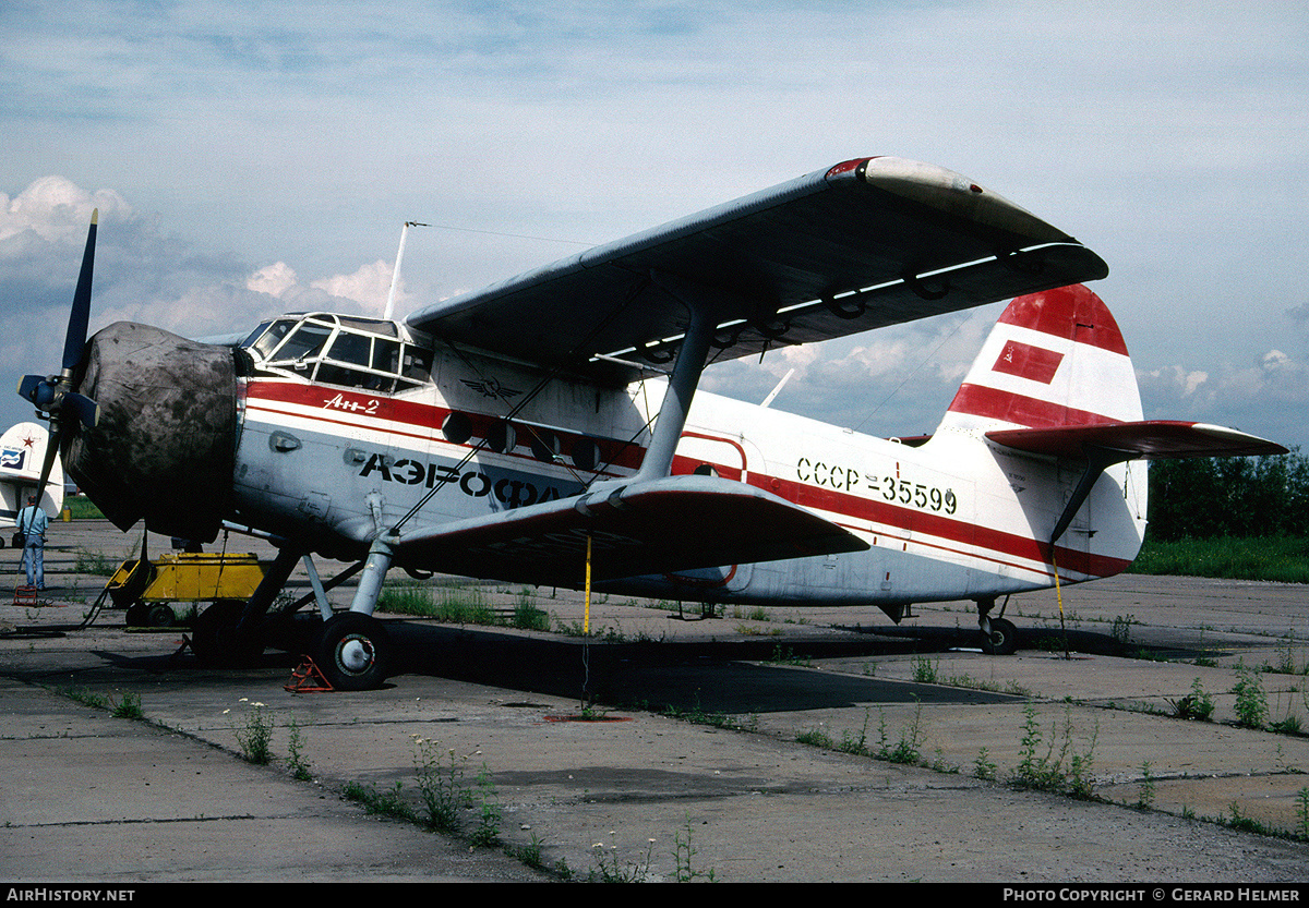 Aircraft Photo of CCCP-35599 | Antonov An-2 | Aeroflot | AirHistory.net #64862