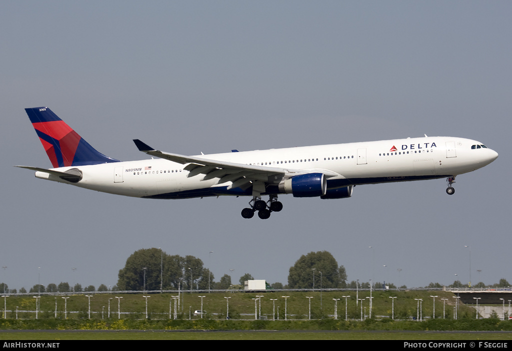 Aircraft Photo of N805NW | Airbus A330-323 | Delta Air Lines | AirHistory.net #64865