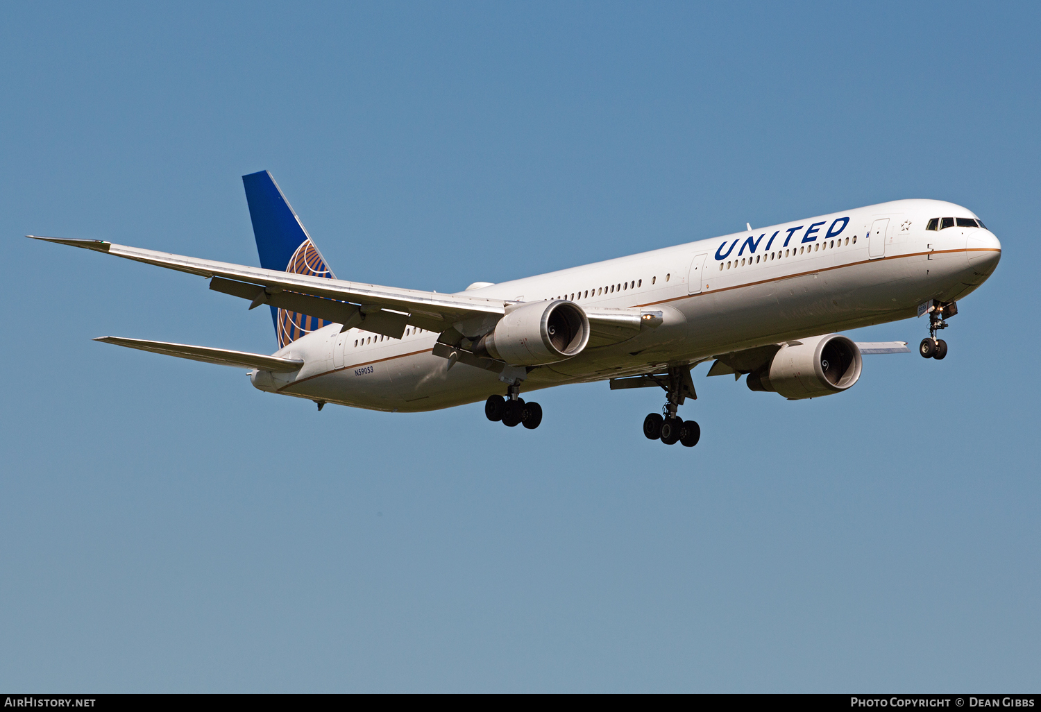 Aircraft Photo of N59053 | Boeing 767-424/ER | United Airlines | AirHistory.net #64872