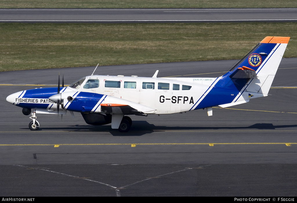 Aircraft Photo of G-SFPA | Reims F406 Caravan II | Scottish Fisheries Protection Agency | AirHistory.net #64873