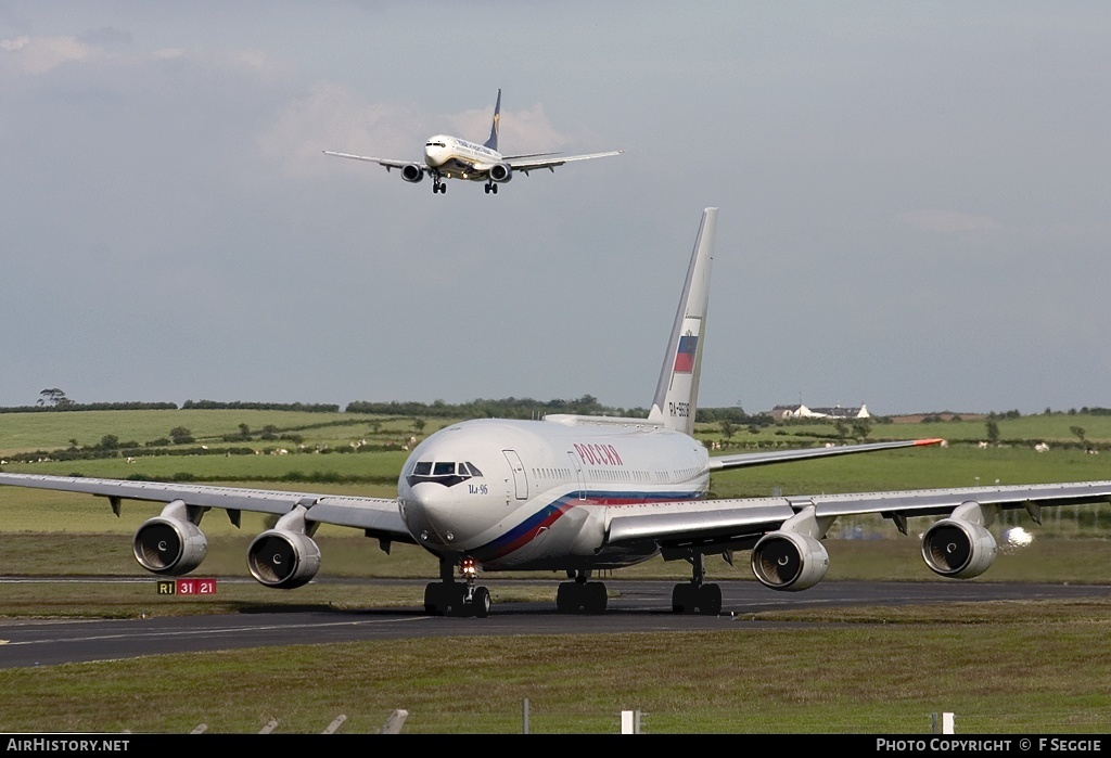 Aircraft Photo of RA-96016 | Ilyushin Il-96-300PU | Rossiya - Special Flight Detachment | AirHistory.net #64878