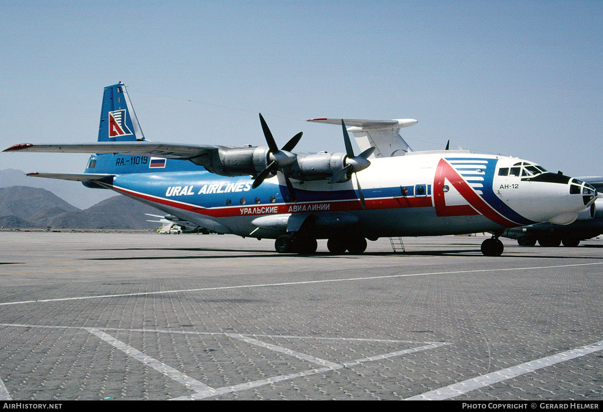 Aircraft Photo of RA-11019 | Antonov An-12TB | Ural Airlines | AirHistory.net #64879