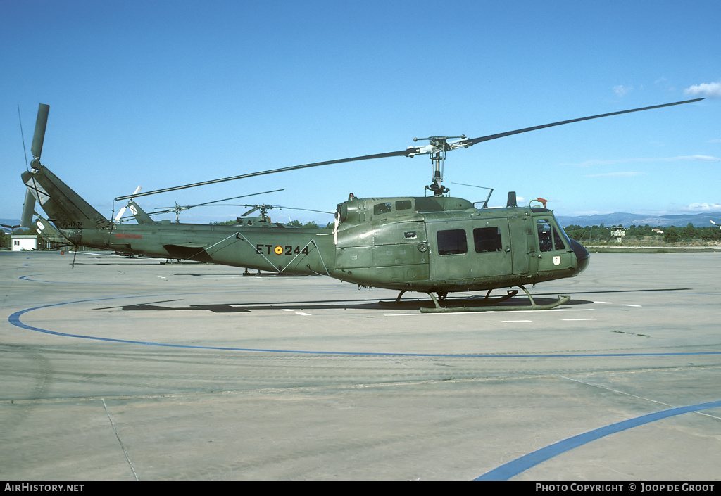 Aircraft Photo of HU10-74 | Bell UH-1H Iroquois | Spain - Army | AirHistory.net #64892