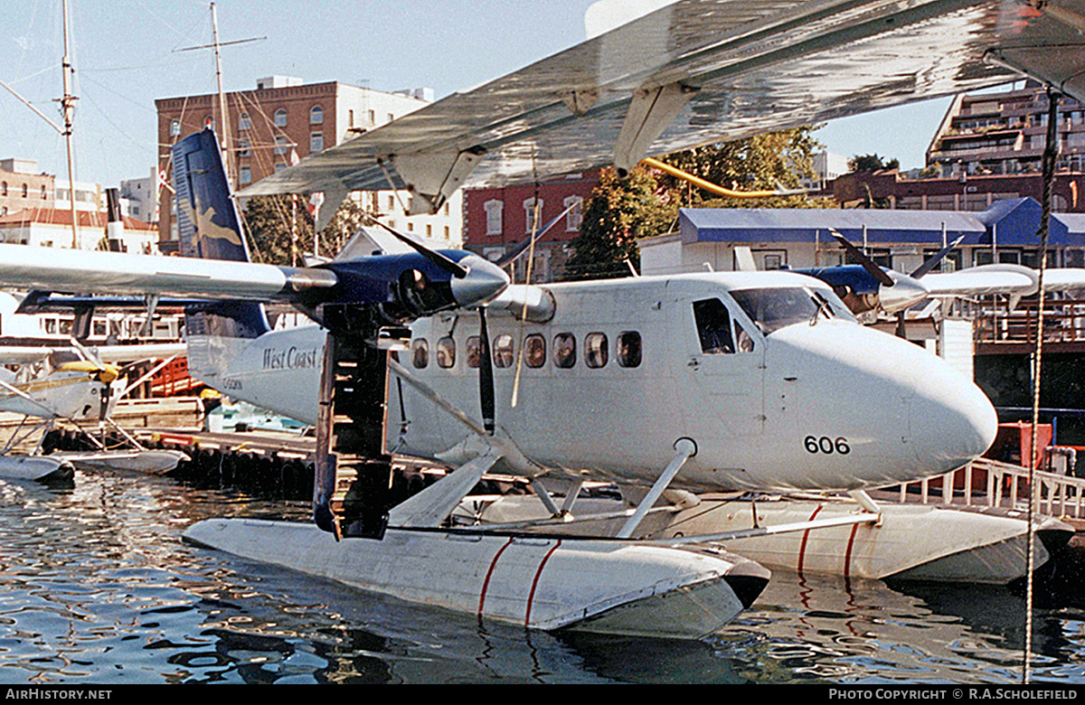 Aircraft Photo of C-GQKN | De Havilland Canada DHC-6-100 Twin Otter | West Coast Air | AirHistory.net #64894