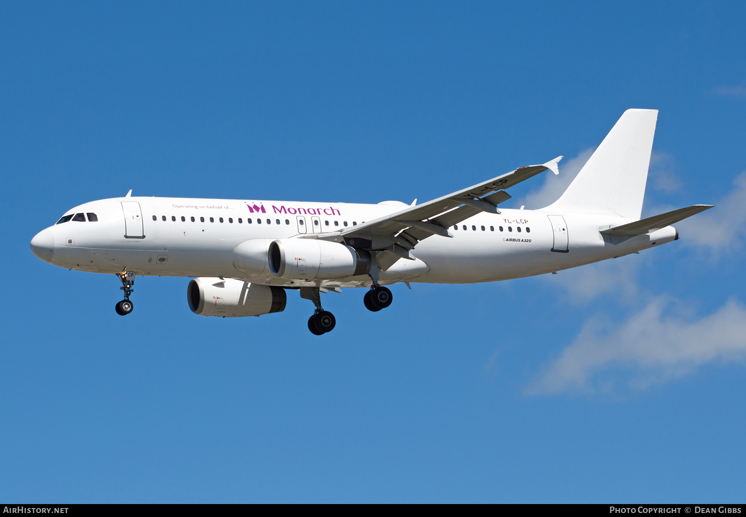 Aircraft Photo of YL-LCP | Airbus A320-232 | Monarch Airlines | AirHistory.net #64923