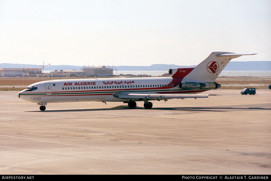 Aircraft Photo of 7T-VET | Boeing 727-2D6/Adv | Air Algérie | AirHistory.net #64924