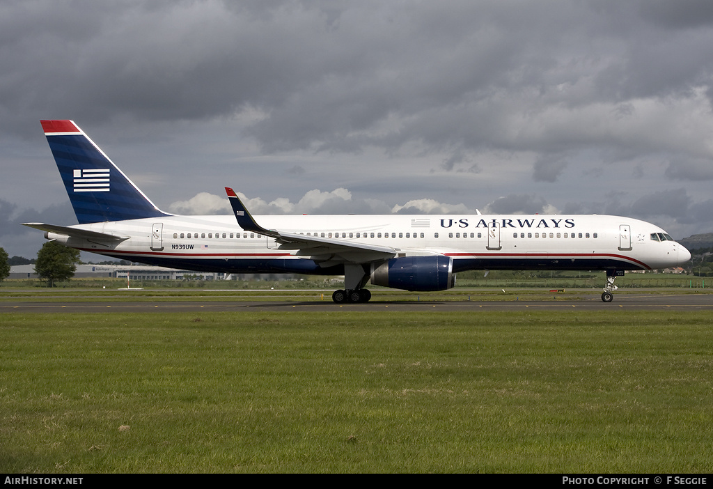 Aircraft Photo of N939UW | Boeing 757-2B7 | US Airways | AirHistory.net #64925