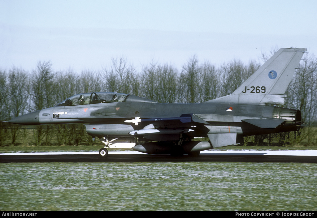 Aircraft Photo of J-269 | General Dynamics F-16B Fighting Falcon | Netherlands - Air Force | AirHistory.net #64927