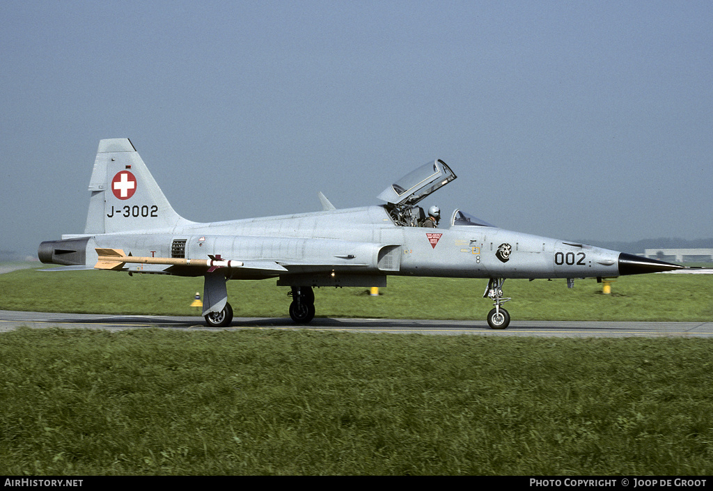 Aircraft Photo of J-3002 | Northrop F-5E Tiger II | Switzerland - Air Force | AirHistory.net #64933