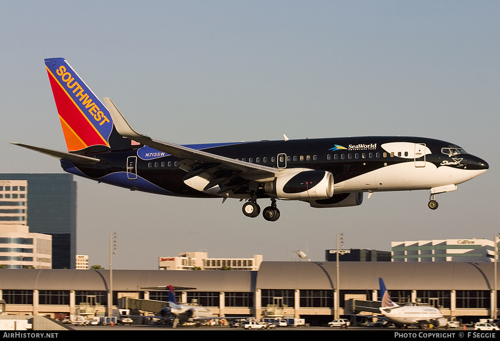 Aircraft Photo of N713SW | Boeing 737-7H4 | Southwest Airlines | AirHistory.net #64936