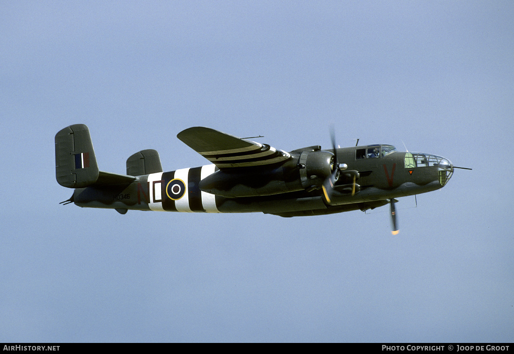 Aircraft Photo of N320SQ / HD346 | North American B-25N Mitchell | UK - Air Force | AirHistory.net #64942