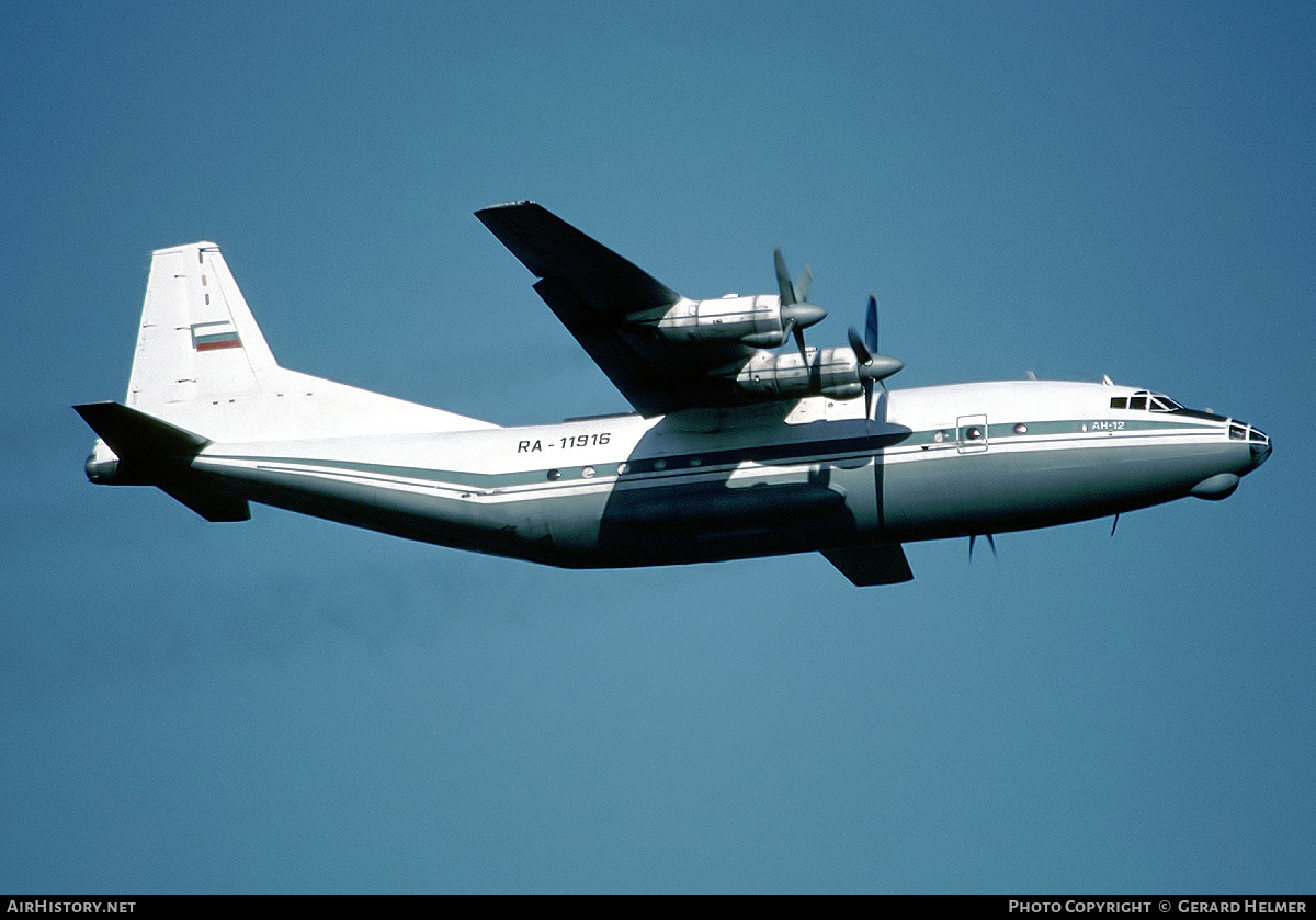 Aircraft Photo of RA-11916 | Antonov An-12 | AirHistory.net #64944