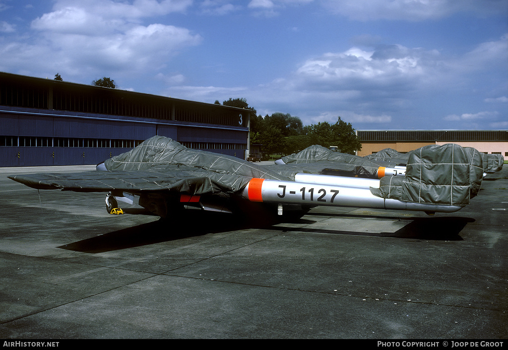 Aircraft Photo of J-1127 | De Havilland D.H. 100 Vampire FB6 | Switzerland - Air Force | AirHistory.net #64960