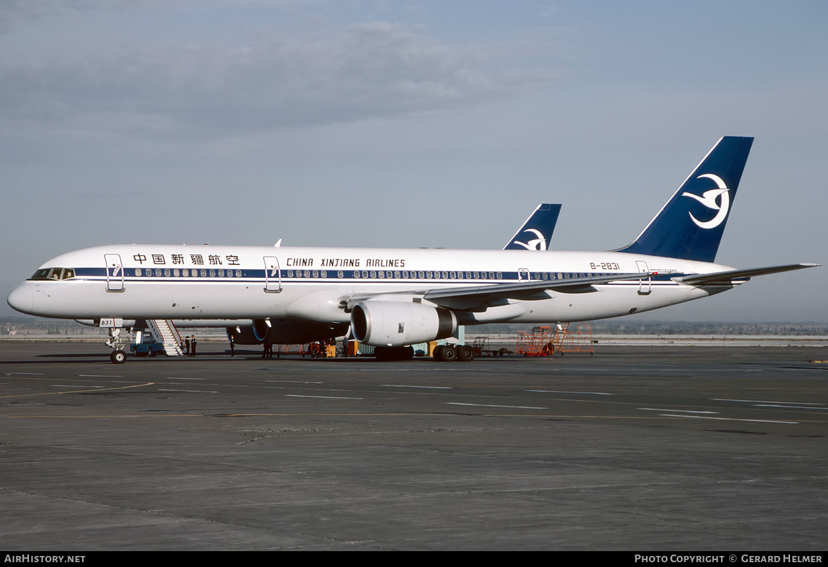 Aircraft Photo of B-2831 | Boeing 757-2Y0 | China Xinjiang Airlines | AirHistory.net #64984