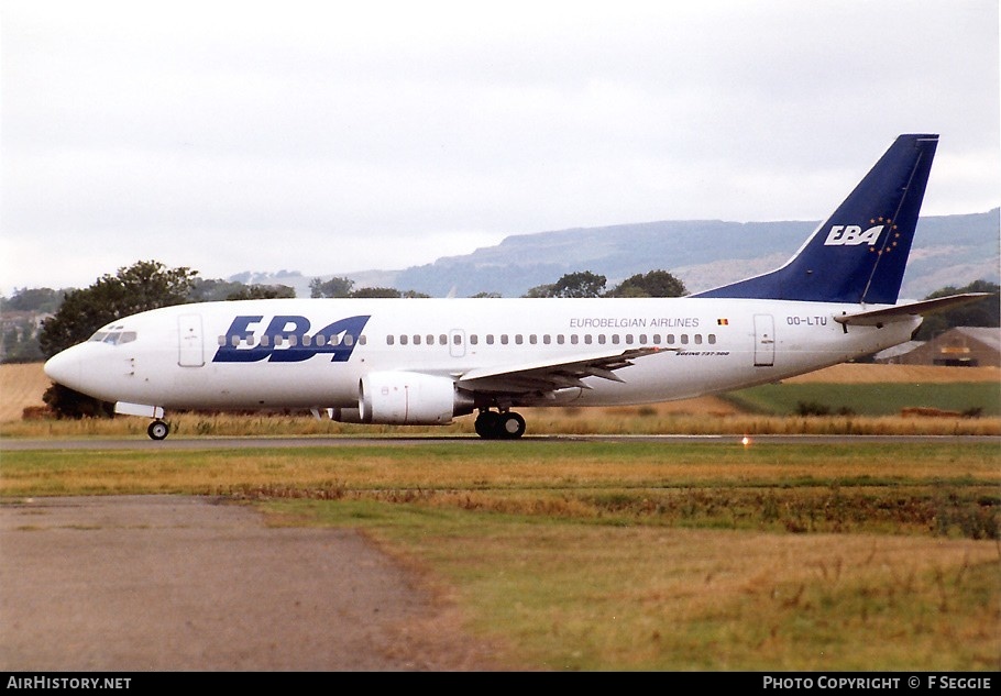 Aircraft Photo of OO-LTU | Boeing 737-33A | EBA - Eurobelgian Airlines | AirHistory.net #64993
