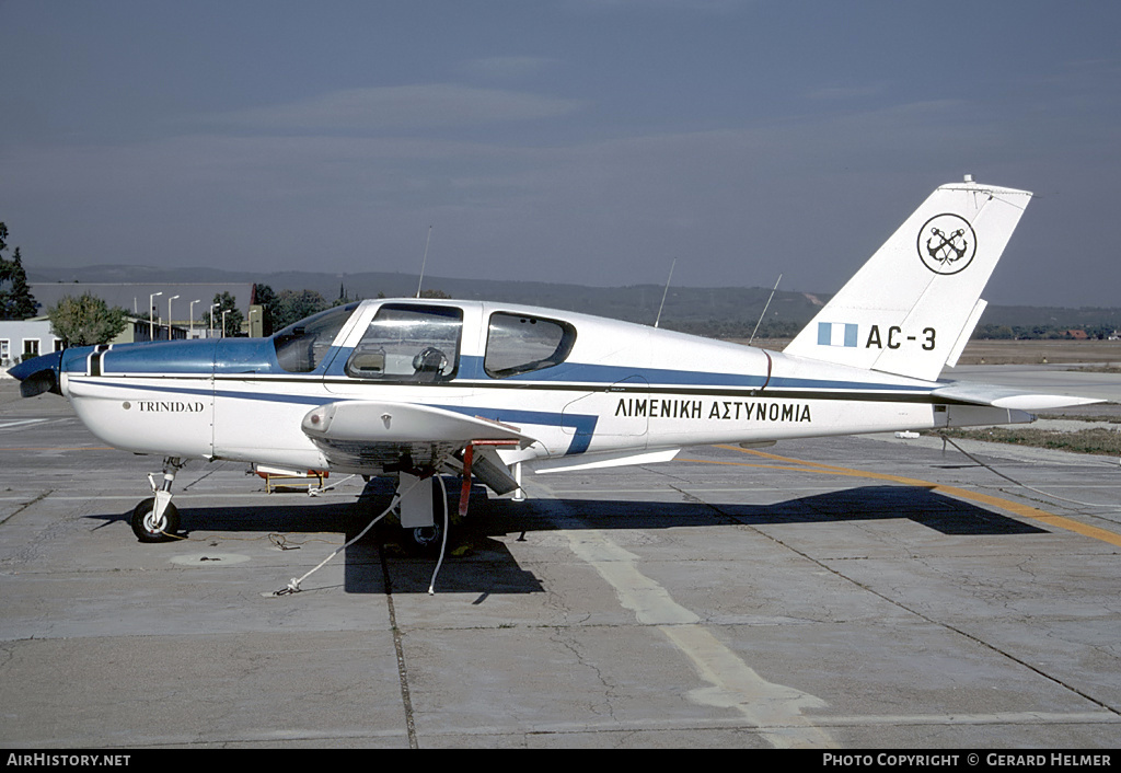 Aircraft Photo of AC-3 | Socata TB-20 Trinidad | Greece - Coast Guard | AirHistory.net #64998