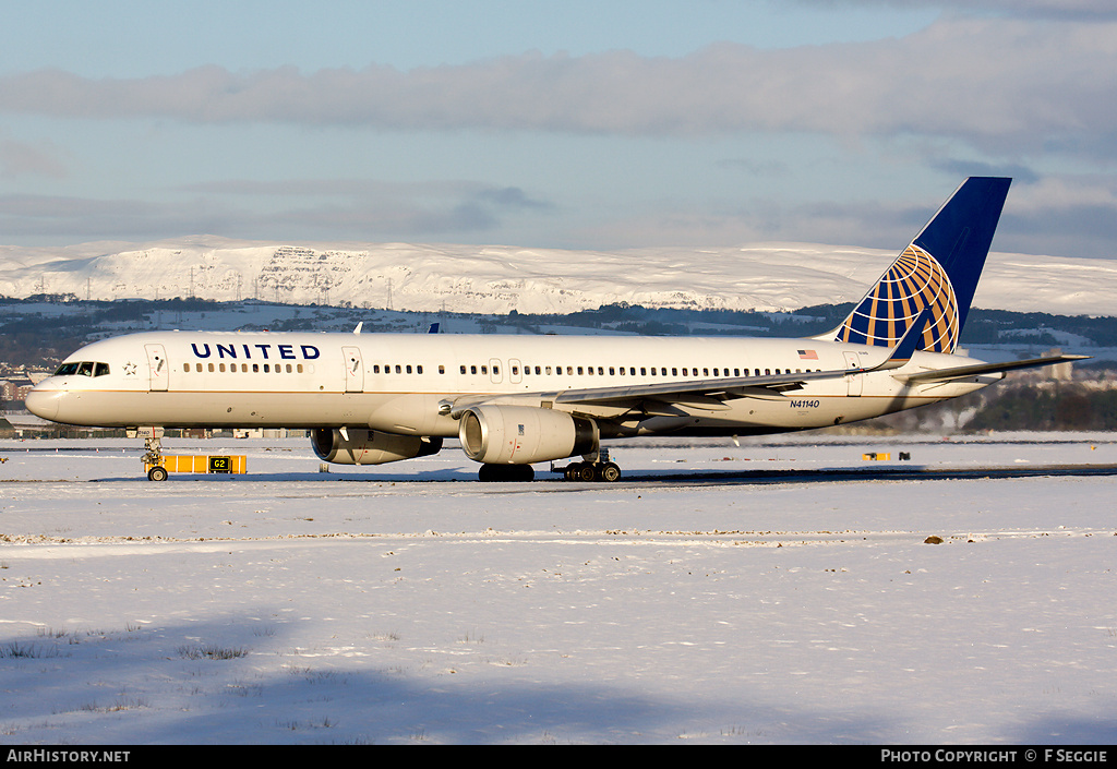 Aircraft Photo of N41140 | Boeing 757-224 | United Airlines | AirHistory.net #65008