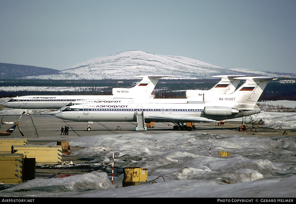 Aircraft Photo of RA-85667 | Tupolev Tu-154M | Aeroflot | AirHistory.net #65022