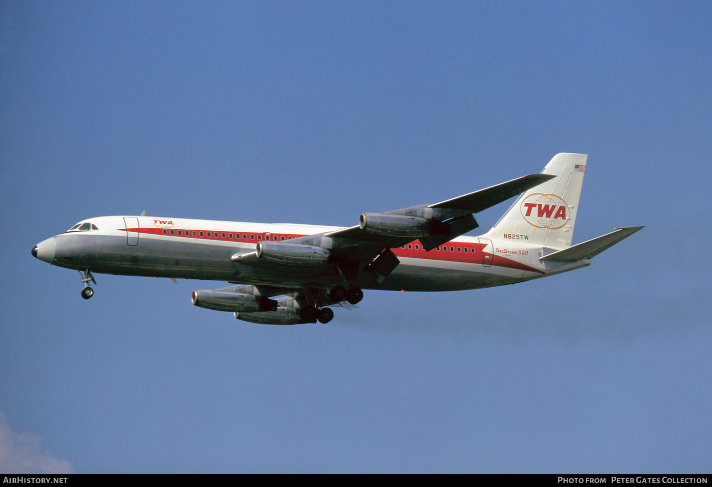 Aircraft Photo of N825TW | Convair 880 (22-1) | Trans World Airlines - TWA | AirHistory.net #65024
