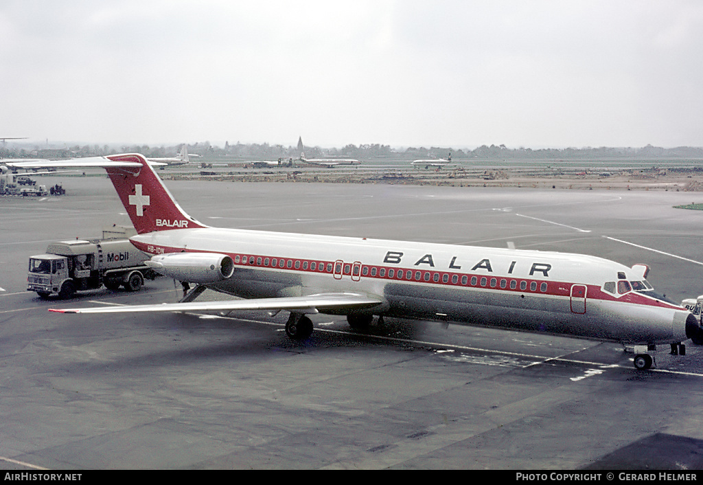 Aircraft Photo of HB-IDN | McDonnell Douglas DC-9-33CF | Balair | AirHistory.net #65033
