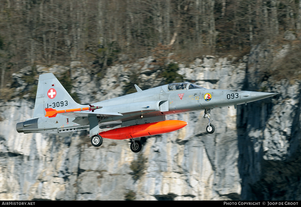 Aircraft Photo of J-3093 | Northrop F-5E Tiger II | Switzerland - Air Force | AirHistory.net #65040