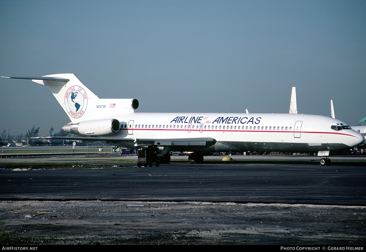 Aircraft Photo of N727VA | Boeing 727-221/Adv(RE) Super 27 | Airline of the Americas | AirHistory.net #65048