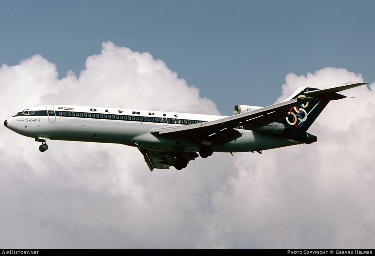 Aircraft Photo of SX-CBF | Boeing 727-284 | Olympic | AirHistory.net #65049