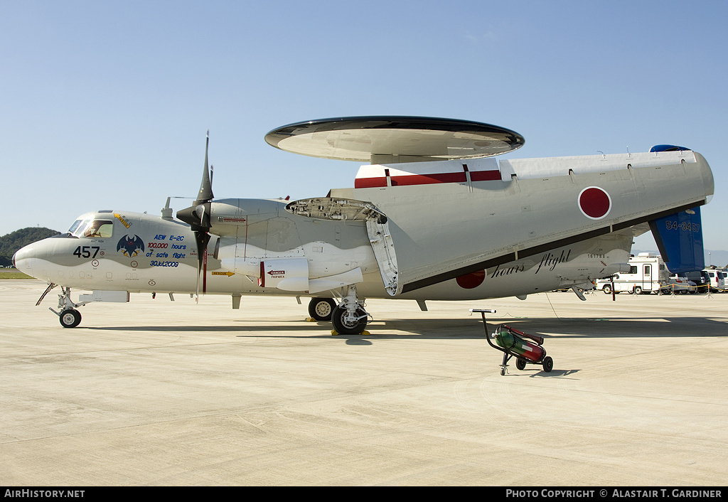 Aircraft Photo of 54-3457 | Grumman E-2C Hawkeye | Japan - Air Force | AirHistory.net #65066