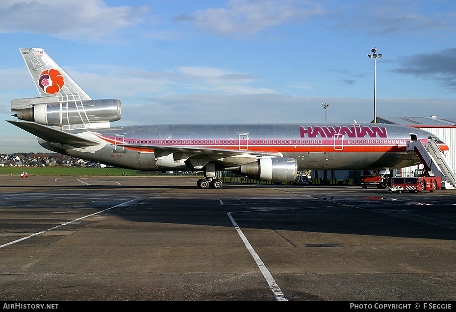 Aircraft Photo of N129AA | McDonnell Douglas DC-10-10 | Hawaiian Airlines | AirHistory.net #65088