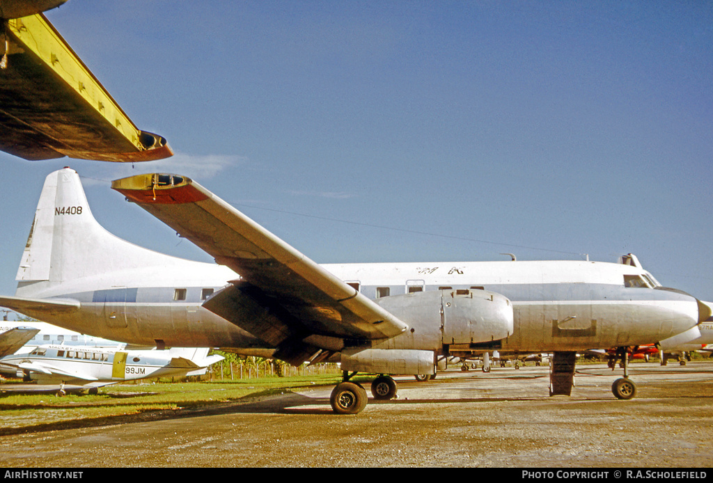Aircraft Photo of N4408 | Convair 340-48 | Mackey International Airlines | AirHistory.net #65105