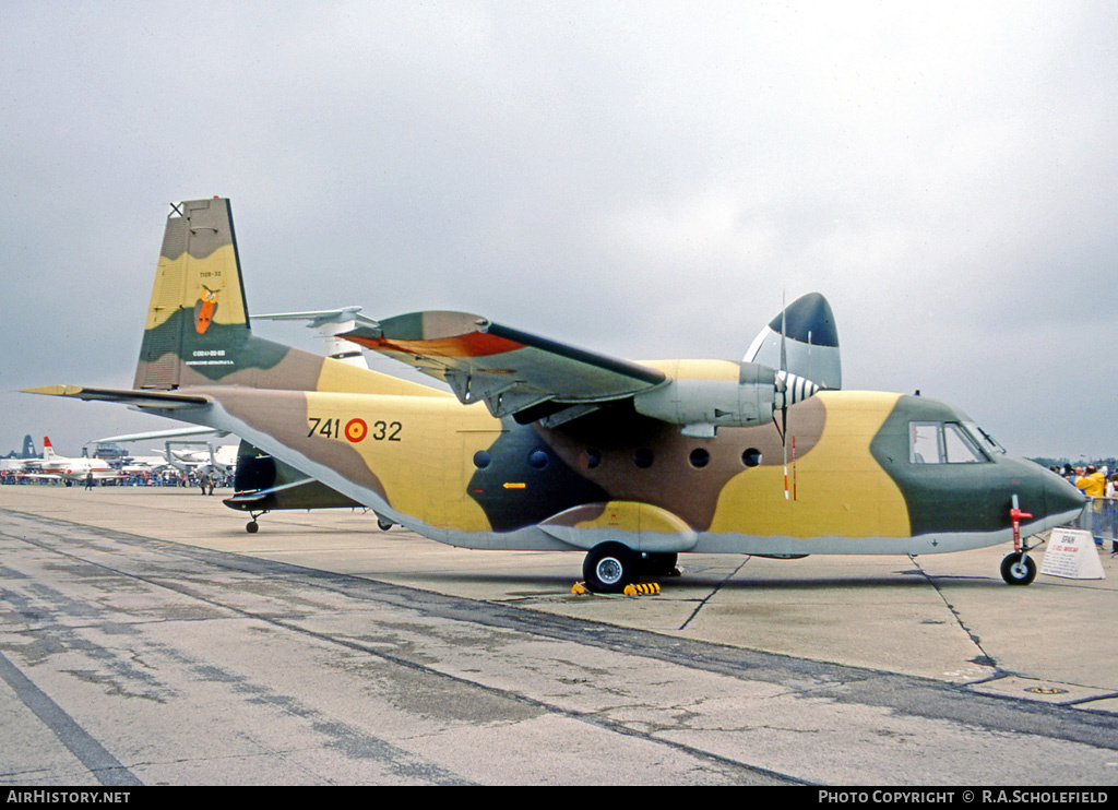 Aircraft Photo of T.12B-32 | CASA C-212-100 Aviocar | Spain - Air Force | AirHistory.net #65106