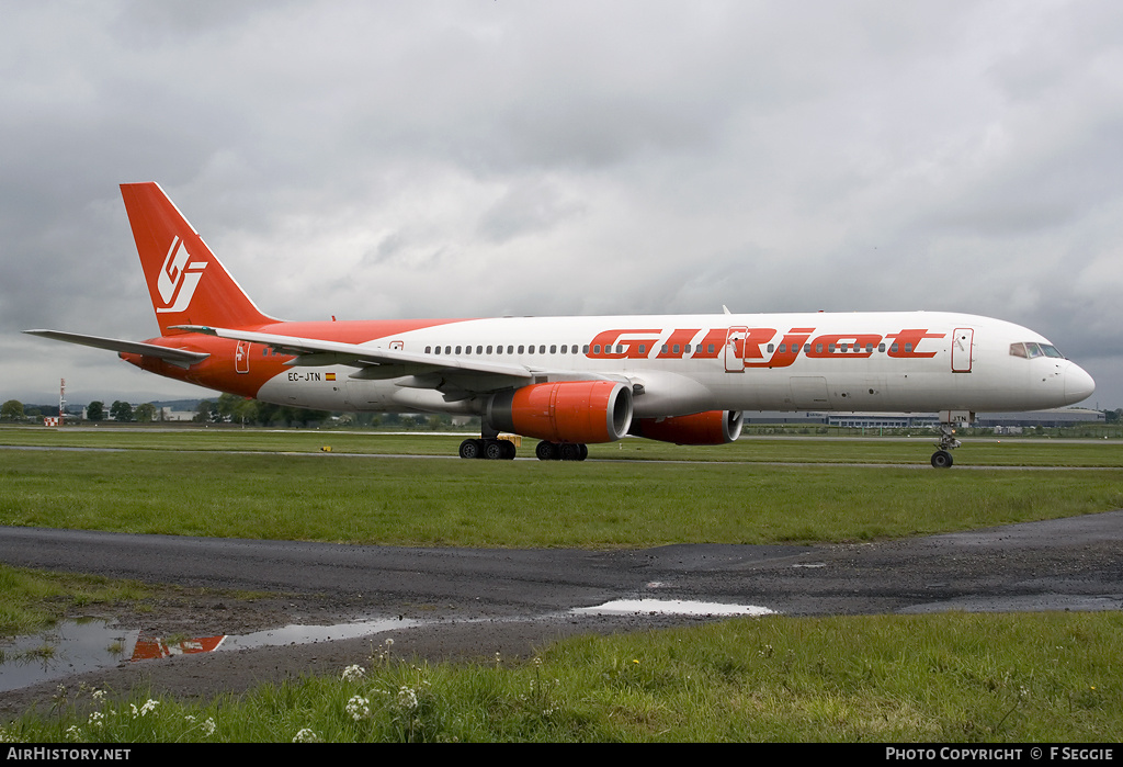 Aircraft Photo of EC-JTN | Boeing 757-236 | GIRjet | AirHistory.net #65108