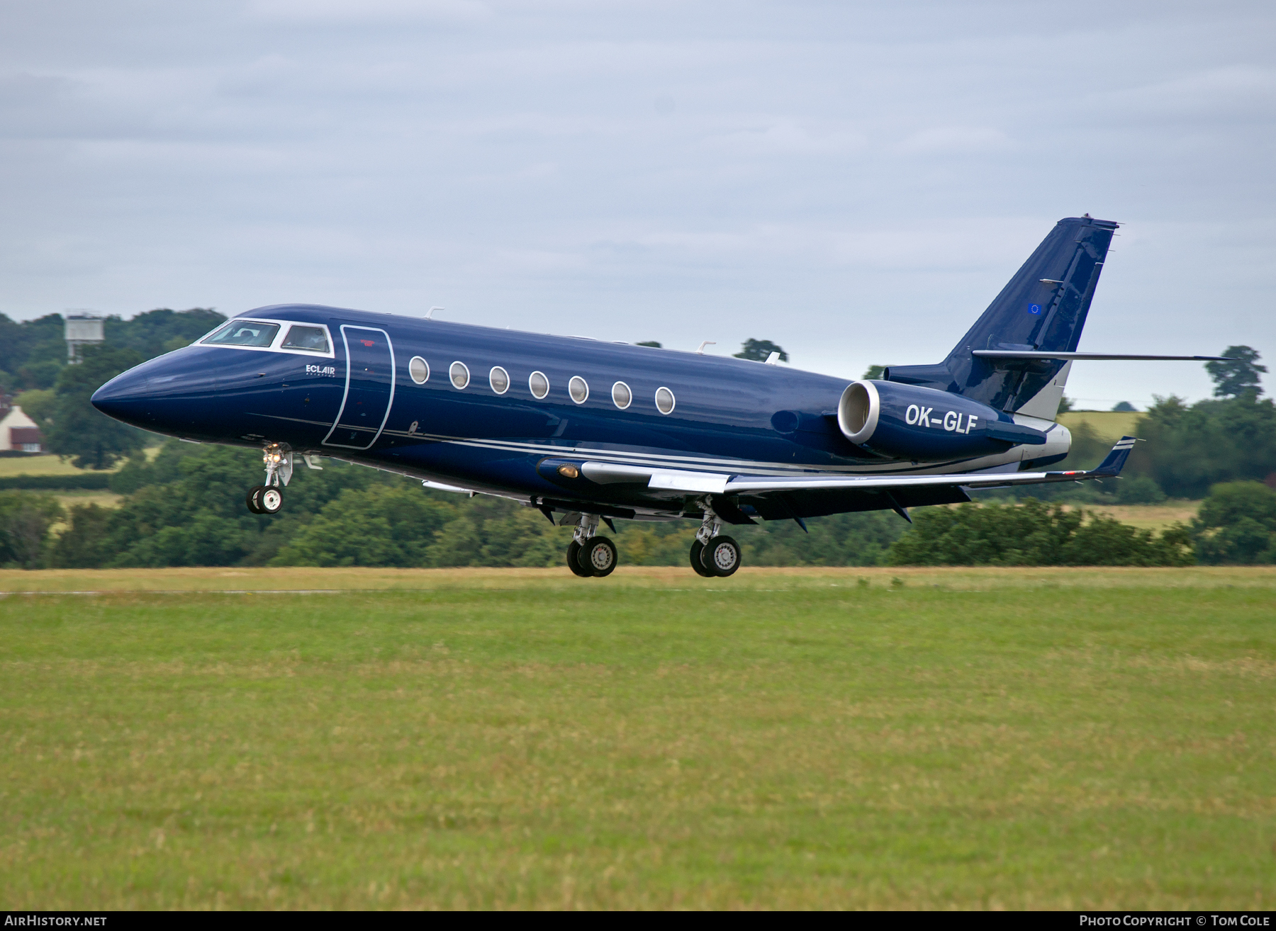 Aircraft Photo of OK-GLF | Israel Aircraft Industries Gulfstream G200 | Eclair Aviation | AirHistory.net #65116