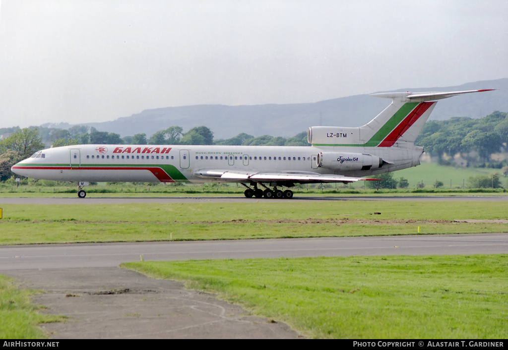 Aircraft Photo of LZ-BTM | Tupolev Tu-154B | Balkan - Bulgarian Airlines | AirHistory.net #65138