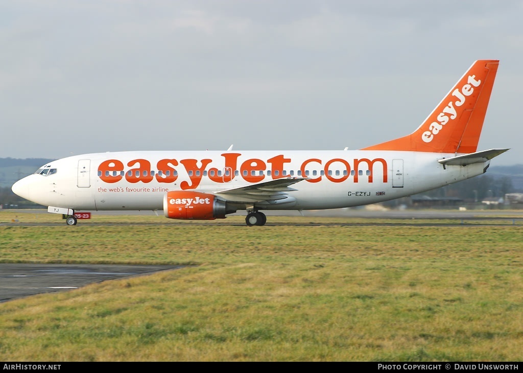 Aircraft Photo of G-EZYJ | Boeing 737-33V | EasyJet | AirHistory.net #65152